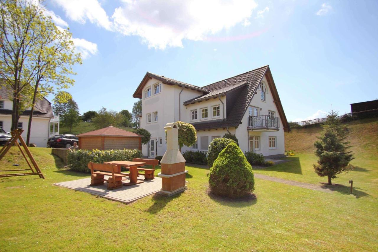 Dunenhaus: Meerblick-Balkon und Erlebnisbad-Zugang Goehren  Exterior photo